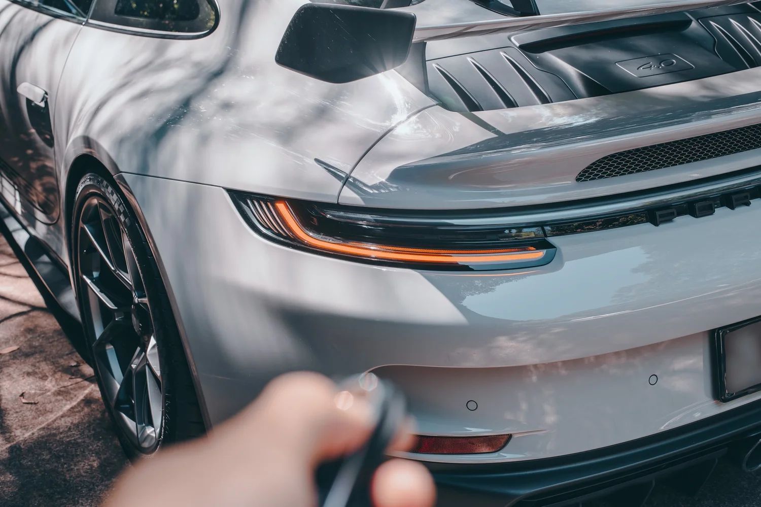 Porsche 911 GT3 paint detail · O'Keefe's Prestige Detailing
