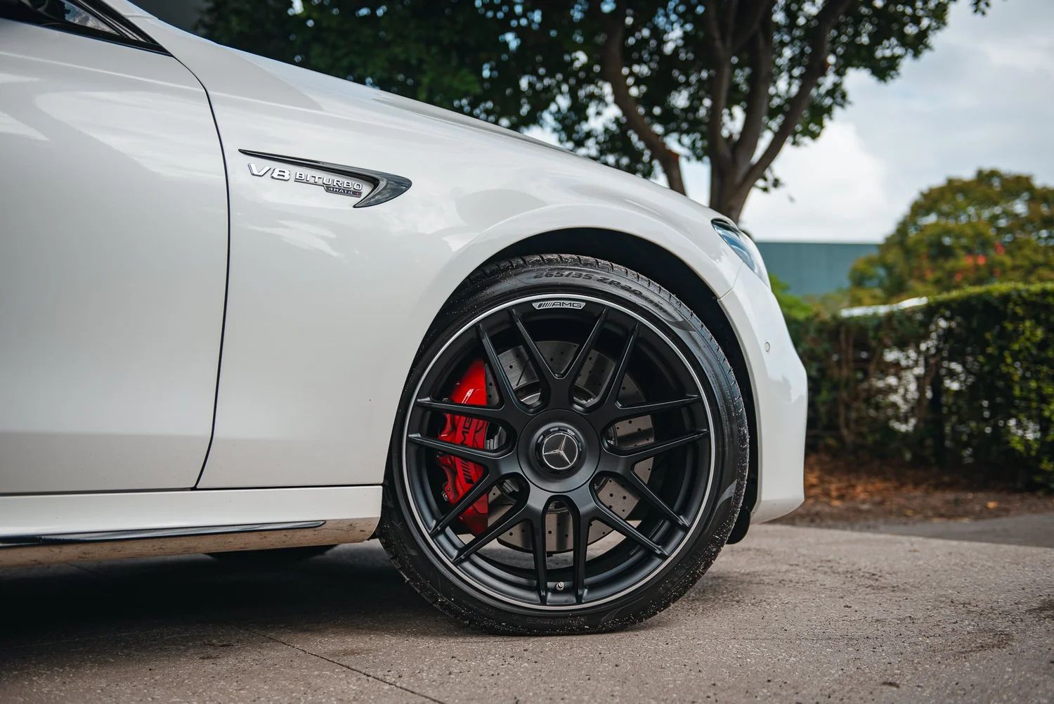Mercedes-AMG wheel detail · O'Keefe's Prestige Detailing